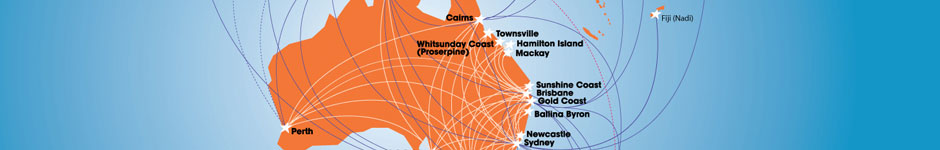 Jetstar Airways Route Map